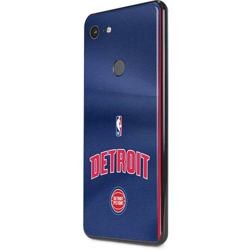 NBA Detroit Pistons Jersey Google Pixel 3 XL Skin